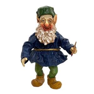 Clothique 1988 Gnome Elf Possible Dreams Papier-Mache Excellent Condition